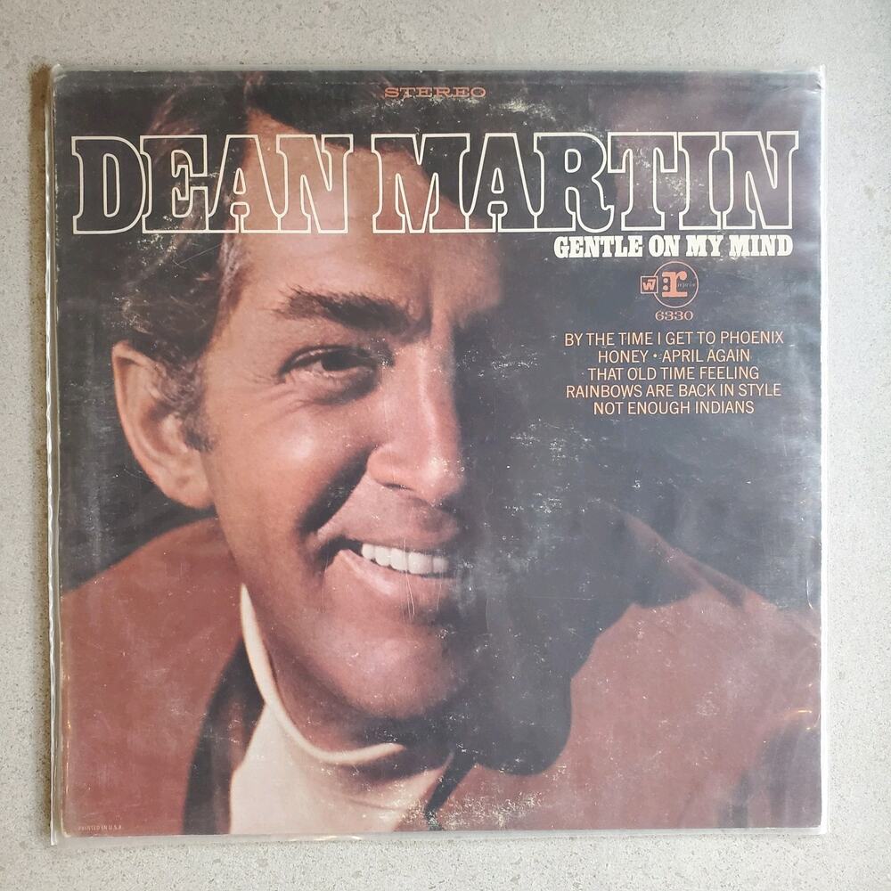DEAN MARTIN GENTLE ON MY MIND 6330 LP Vinyl